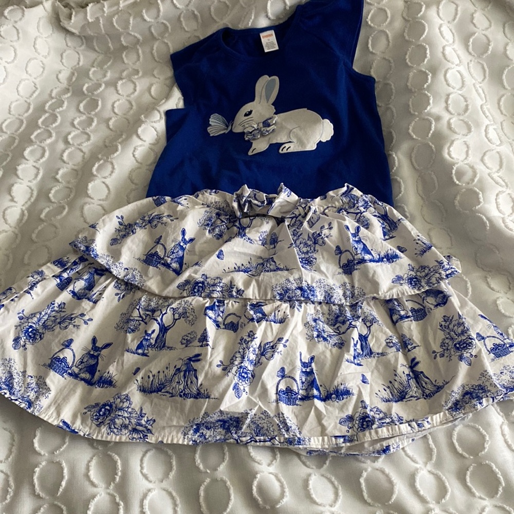 Size 12 Gymboree shirt and skirt outfit